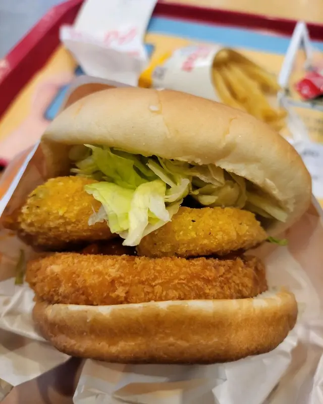 햄버거와 감자튀김