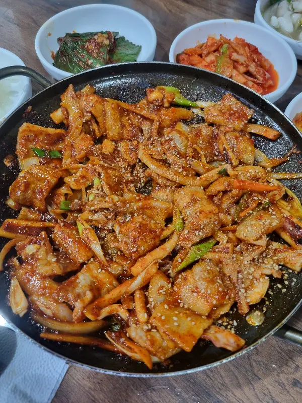 매콤한 오삼불고기