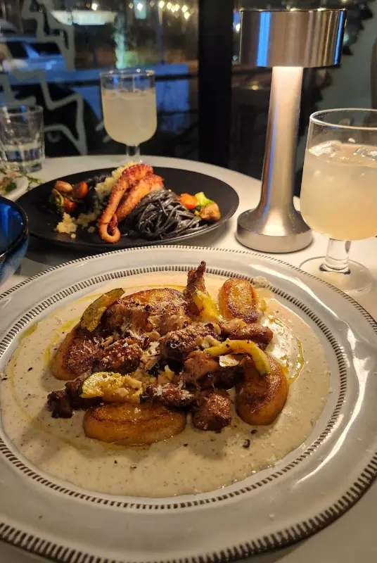 세이모키친의 문어 오일 파스타