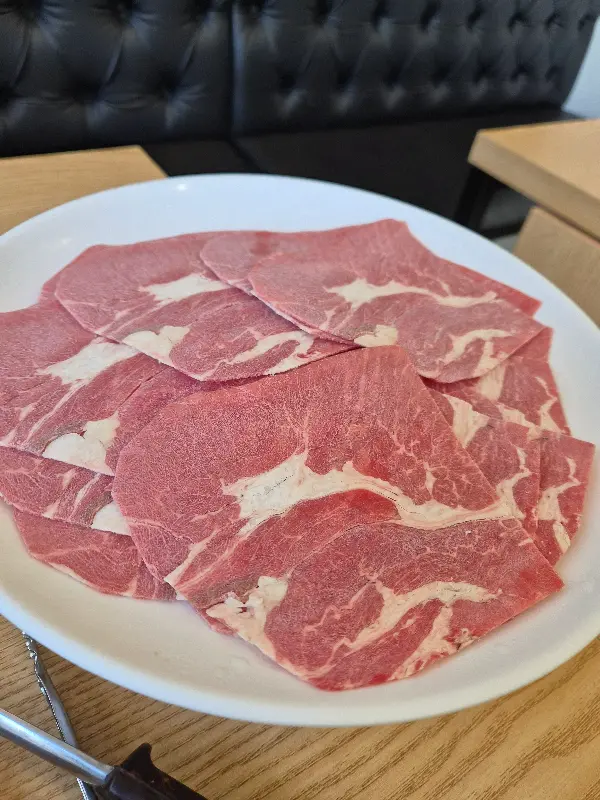 등촌샤브칼국수 소고기