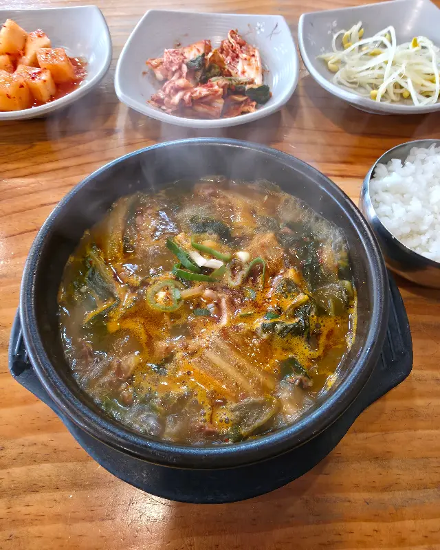 흥주선비국밥 한상차림