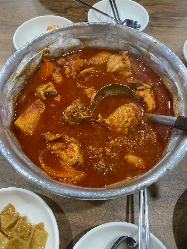 닭도리탕 근접 사진