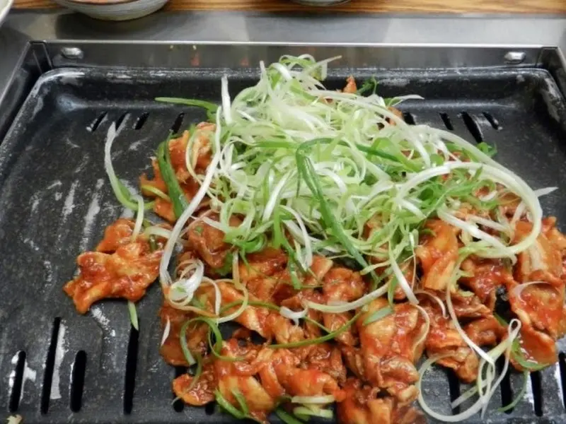 고추장 불고기 근접샷