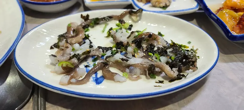 싱싱한 낙지 요리