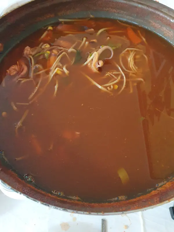 해물찜 양념에 볶아먹는 볶음밥