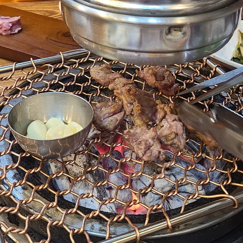 맛있게 구워진 갈매기살