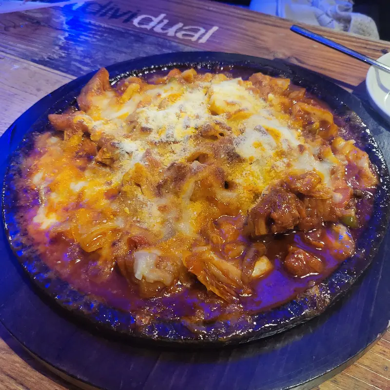 매콤한 대창전골