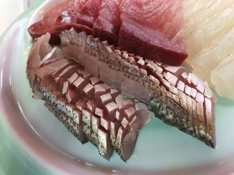 신선한 횟감들의 향연