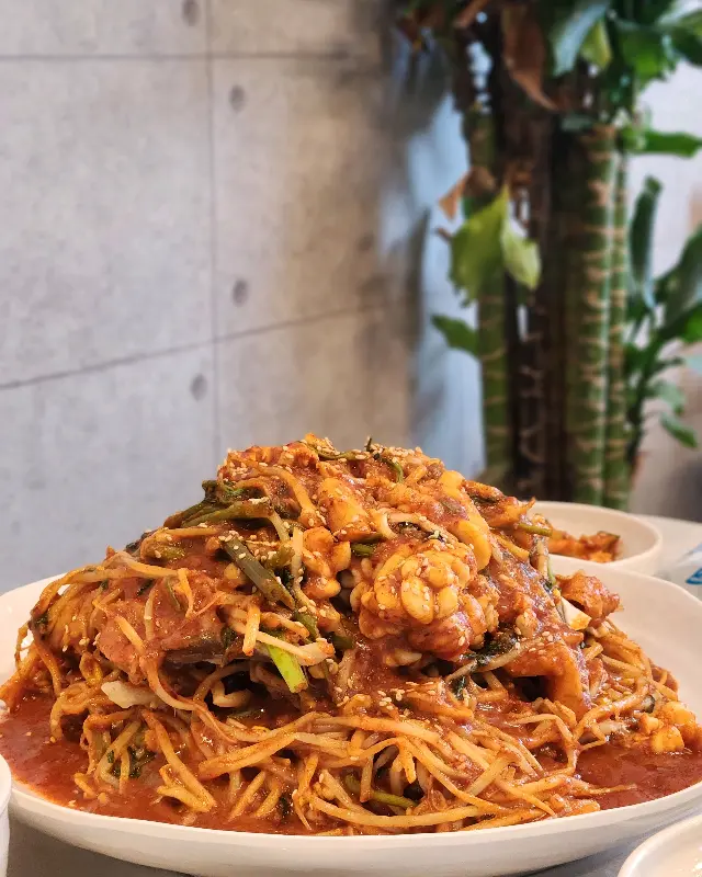 아구찜과 콩나물