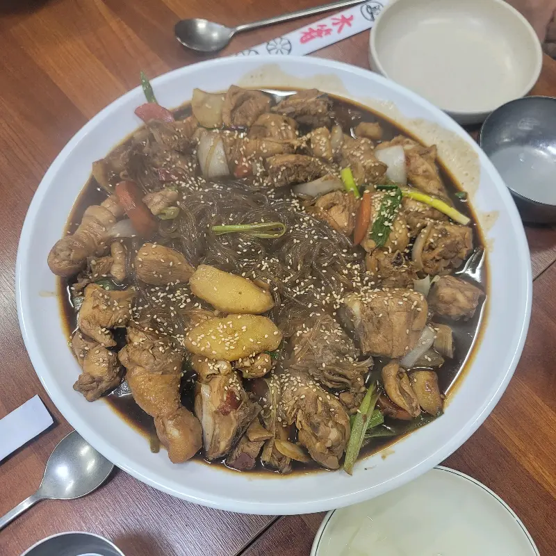찜닭 클로즈업