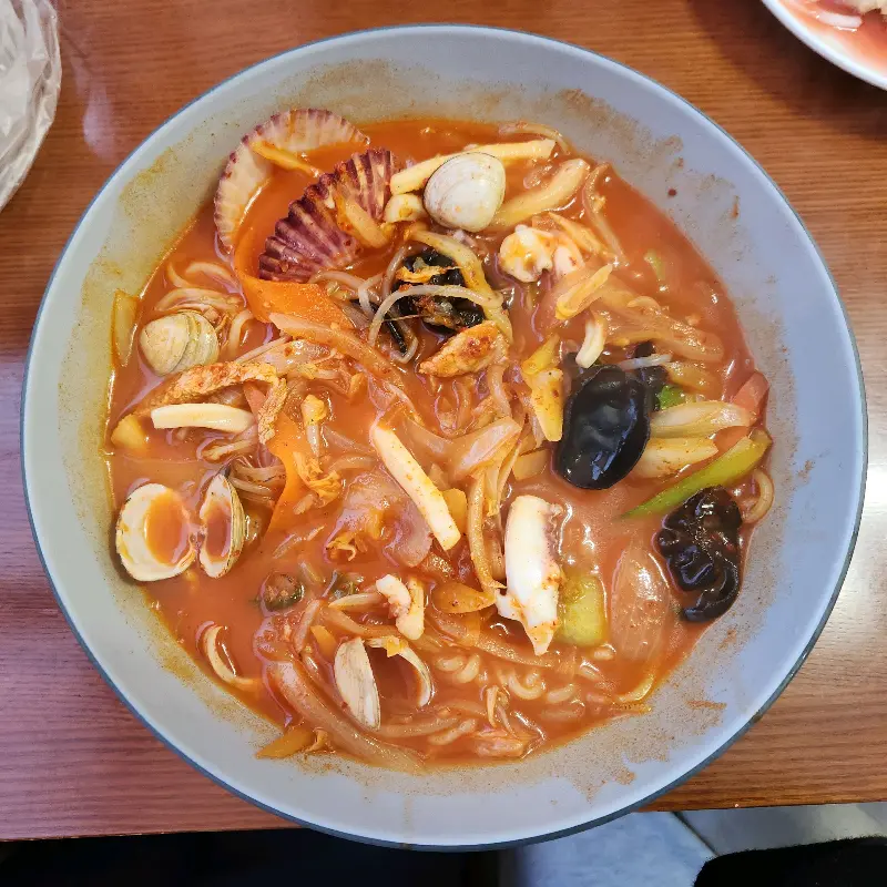 짬뽕 국물