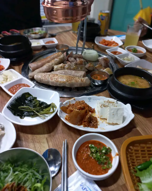 푸짐한 한 상 차림