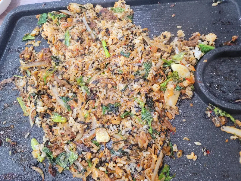 오리고기 볶음밥