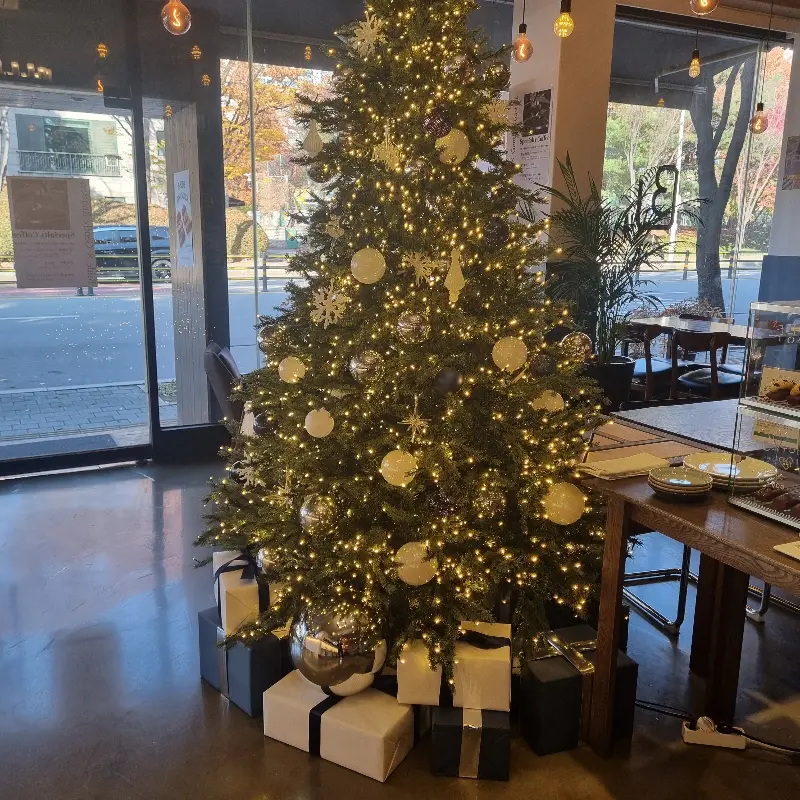 아늑한 분위기의 카페 내부