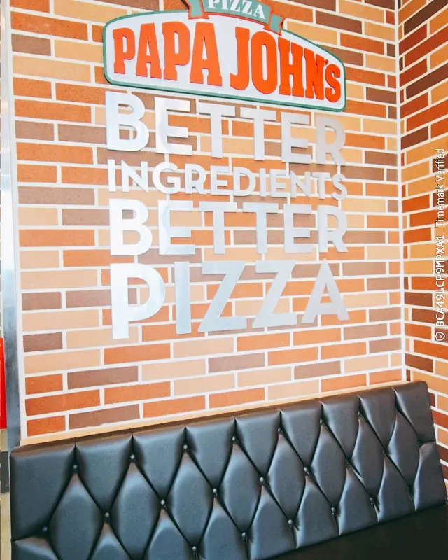 파파존스 아산점 인테리어