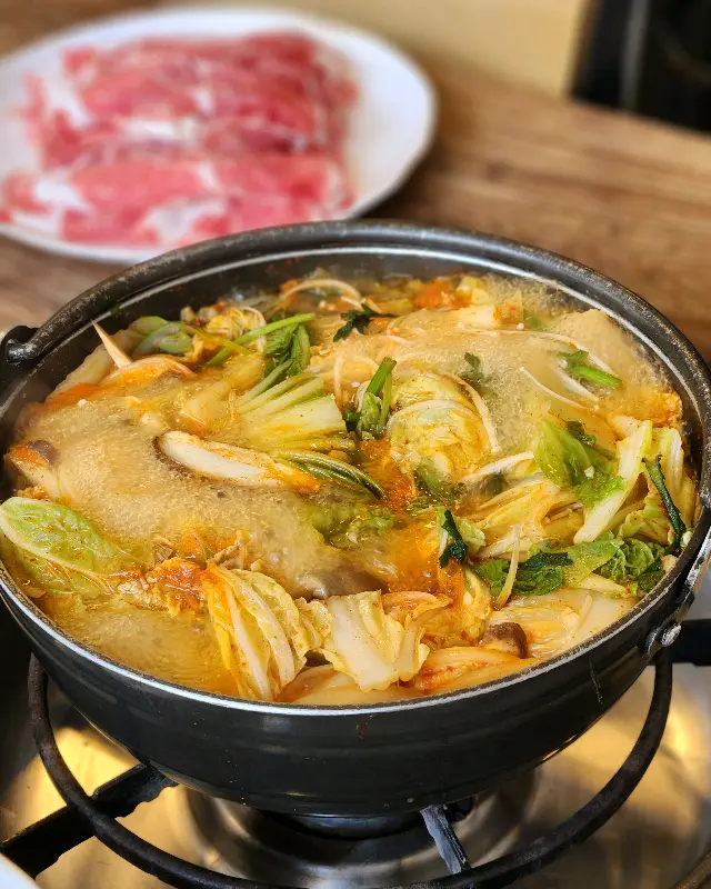 샤브샤브와 소고기