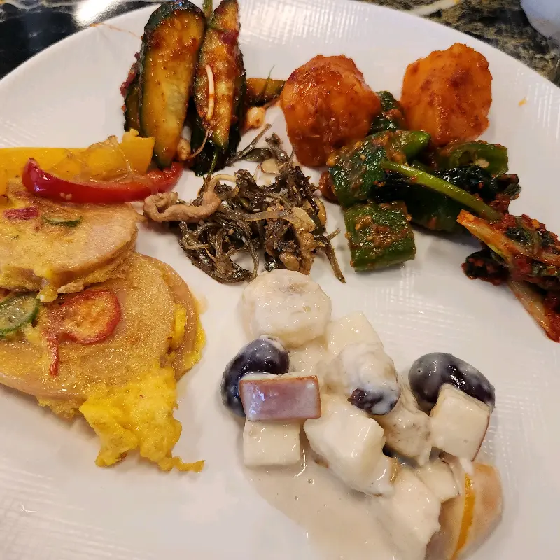 다양한 종류의 반찬