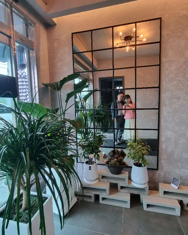 식당 내부 인테리어