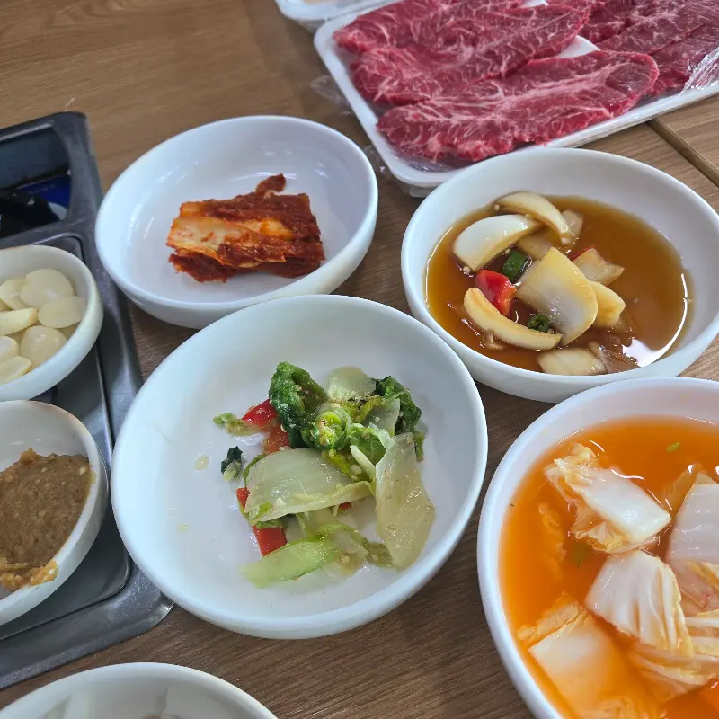 푸짐한 한 상 차림