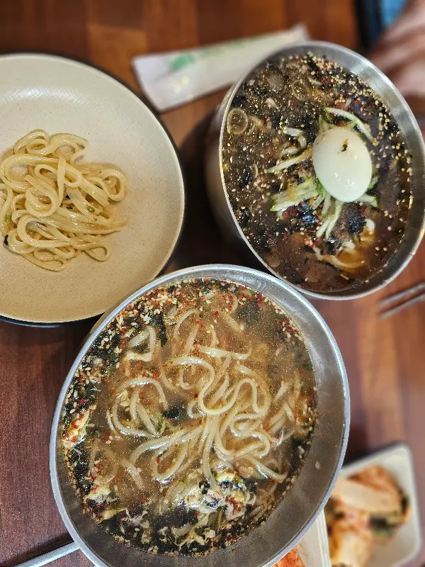 도문집 냉칼국수와 칼국수