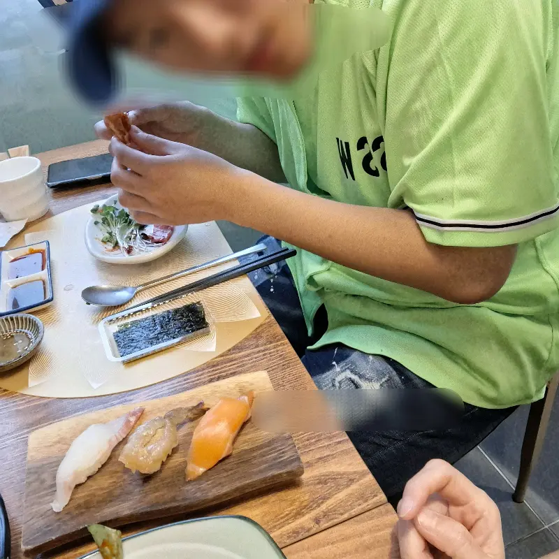 다양한 종류의 초밥