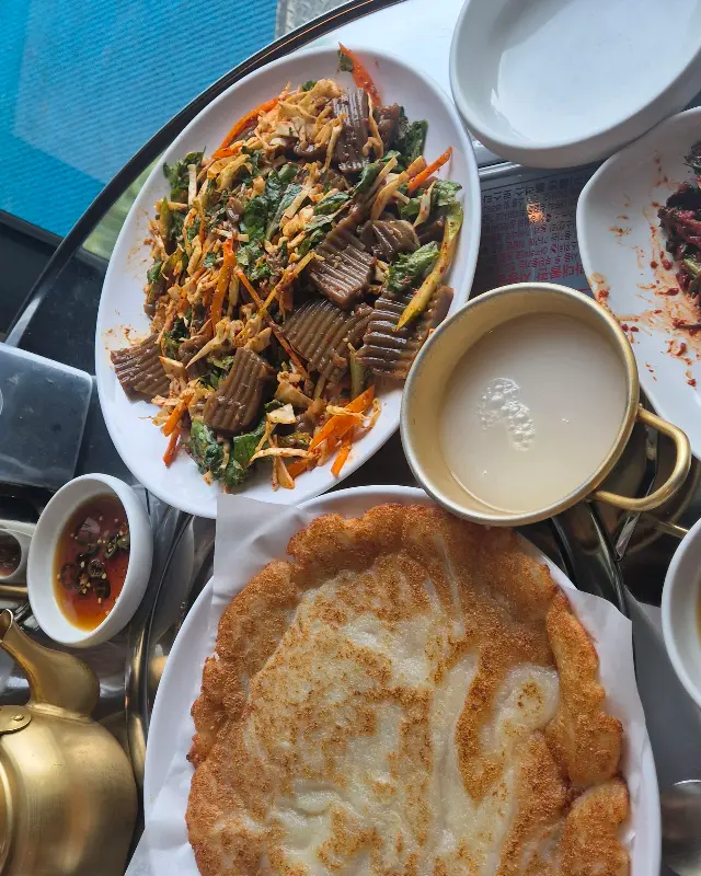 죽산막걸리 한 잔