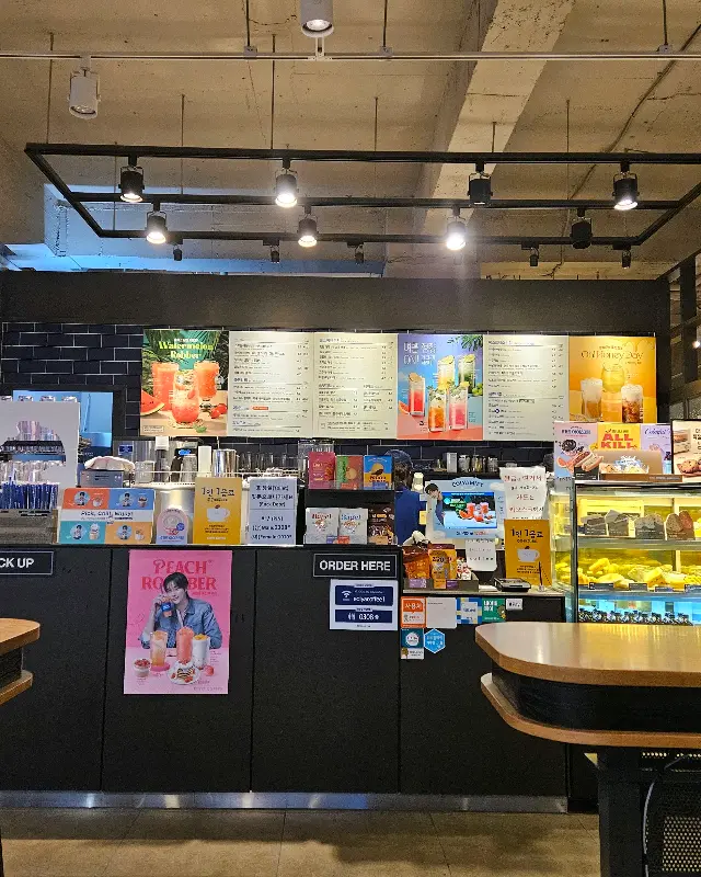 이디야 내부 모습