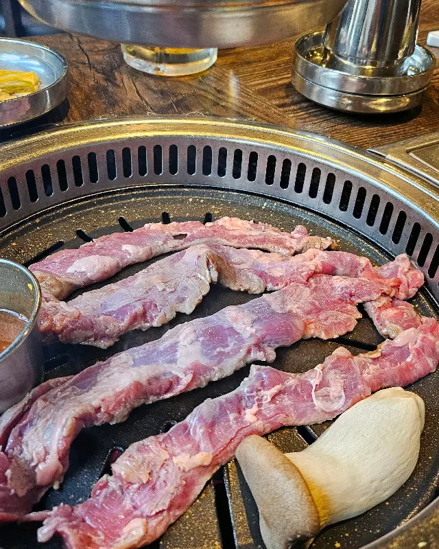 육화몽 서현점의 메뉴판