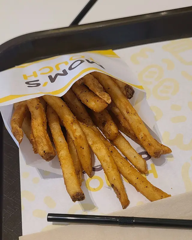 맘스터치 감자튀김