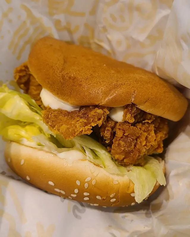 맘스터치 햄버거