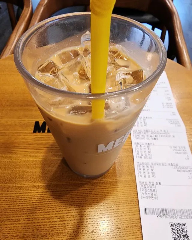 더벤티 아이스 라떼