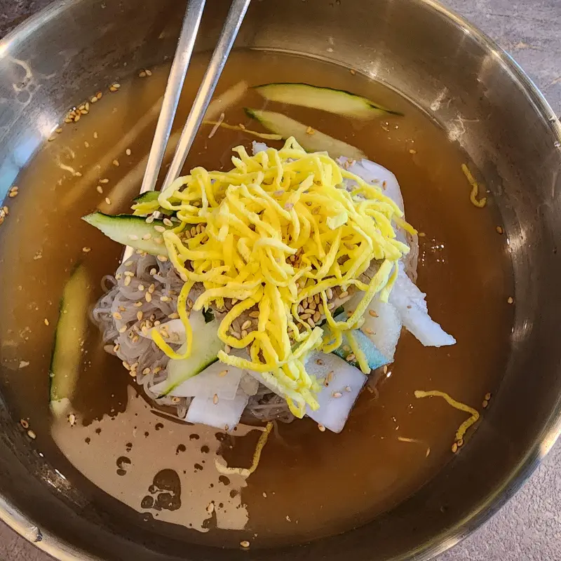 시원한 물냉면
