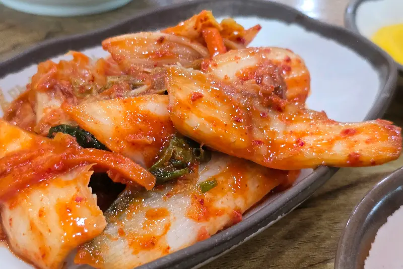 맛깔스러운 김치