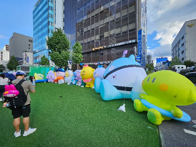 식당 외부 풍경