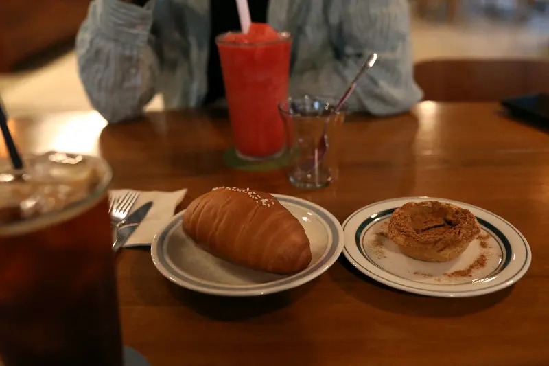 수박 주스와 디저트