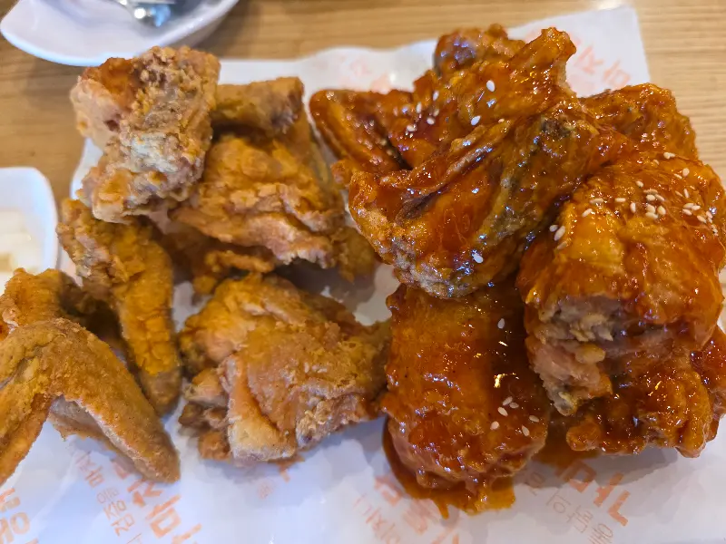 가마치통닭 닭똥집튀김