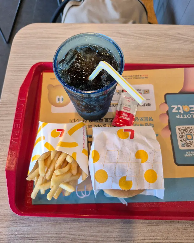 롯데리아 감자튀김