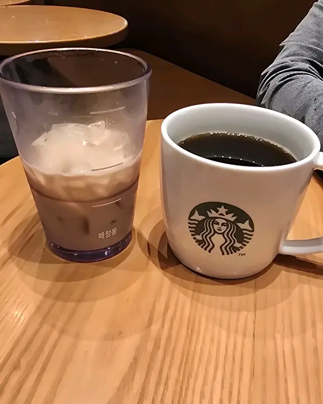 다양한 음료 메뉴