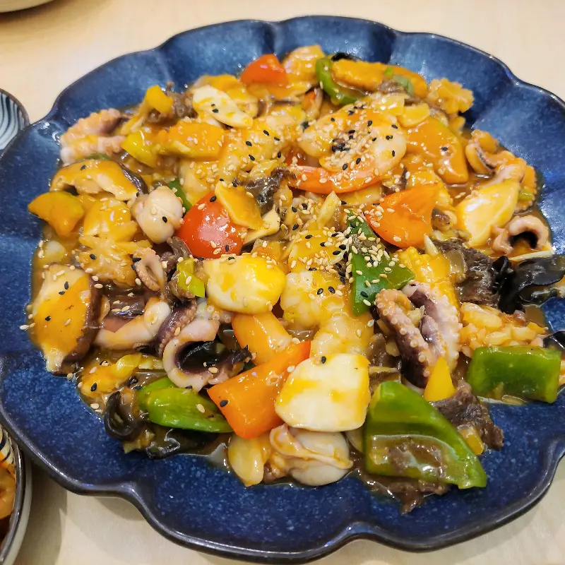 해물이 듬뿍 들어간 짬뽕