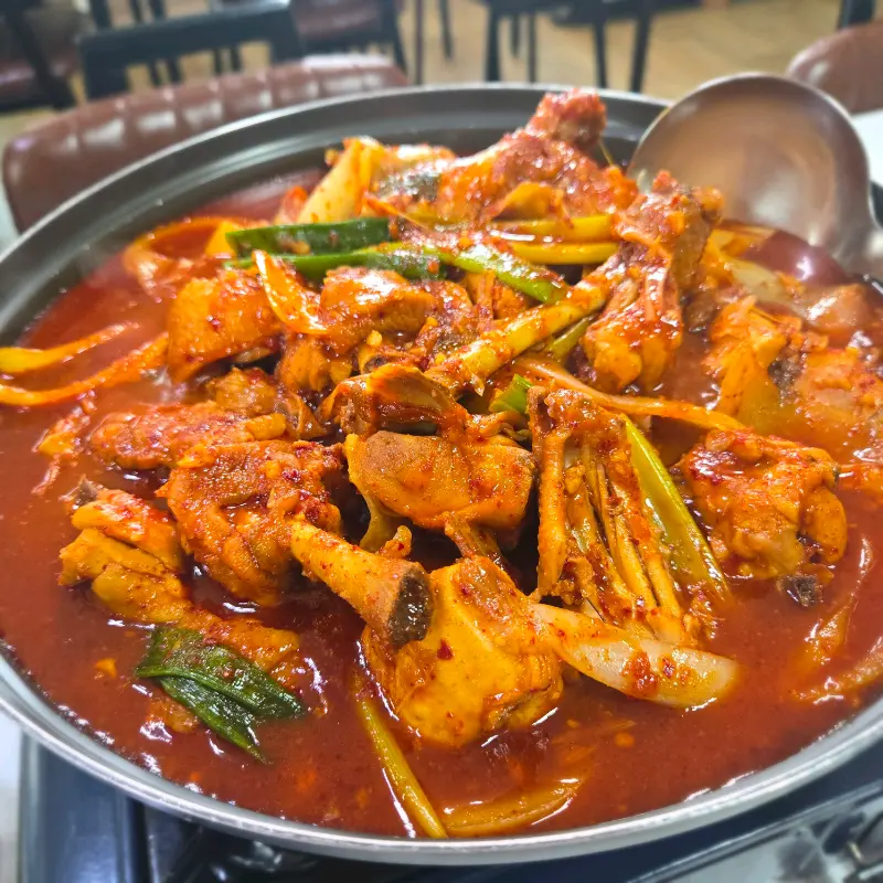 닭볶음탕 확대 사진