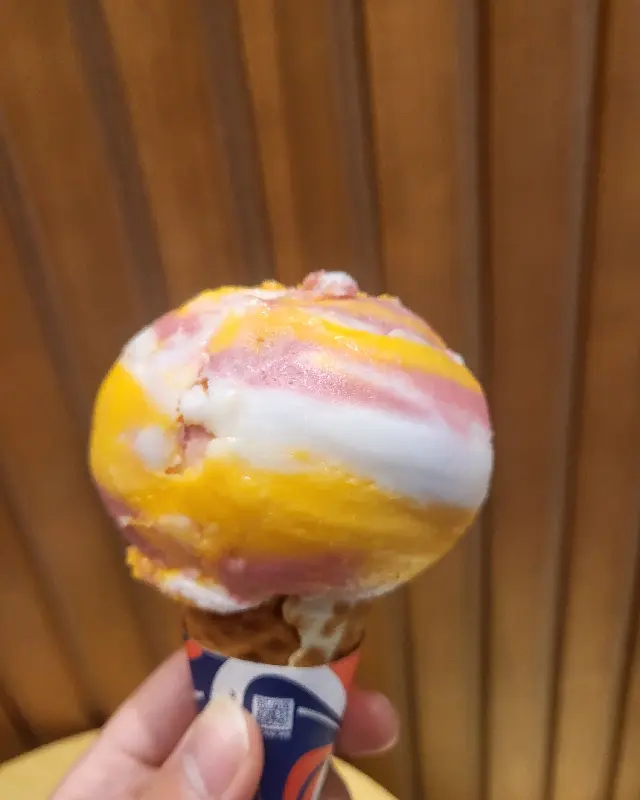 레인보우 샤베트 콘