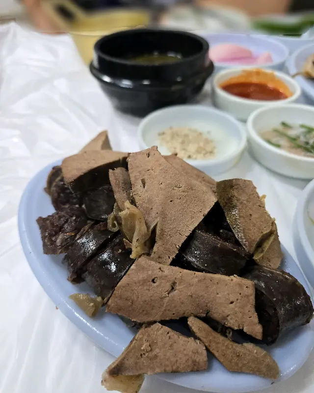 순대와 돼지 간, 허파