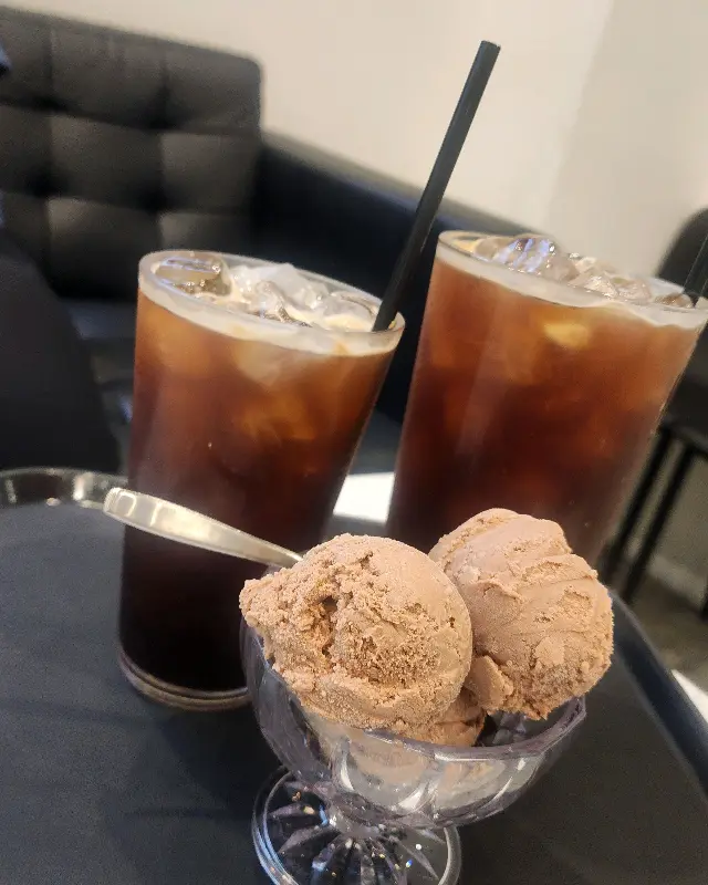 커피와 아이스크림