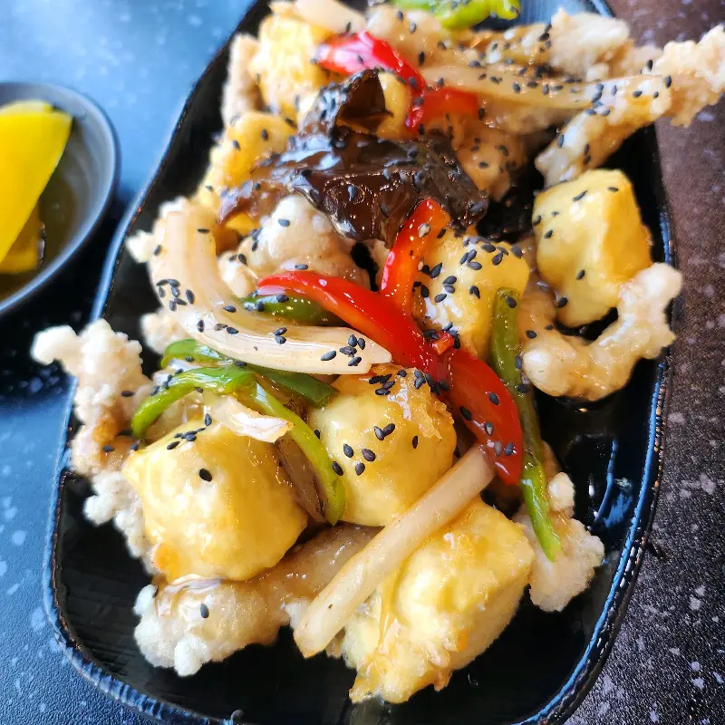 겉은 바삭하고 속은 쫀득한 찹쌀 탕수육