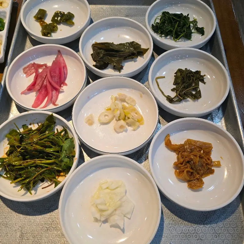 다채로운 밑반찬