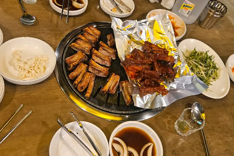 푸짐한 한 상 차림