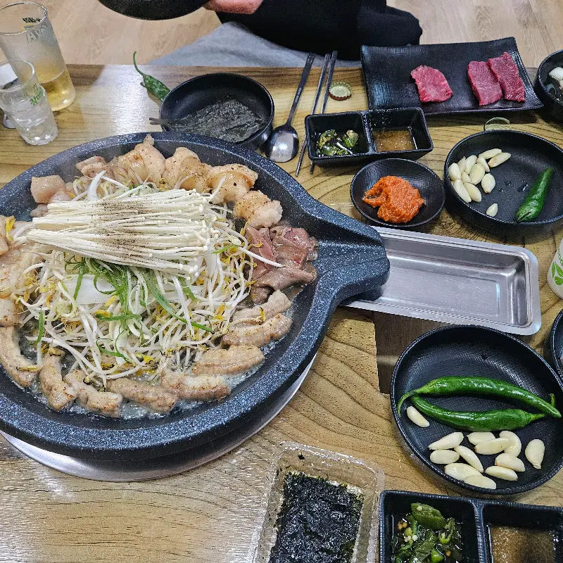 곱창 디테일 샷