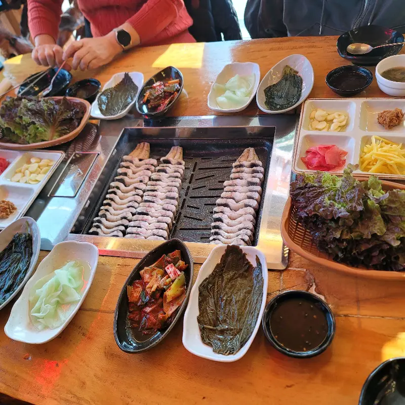 푸짐한 한 상 차림