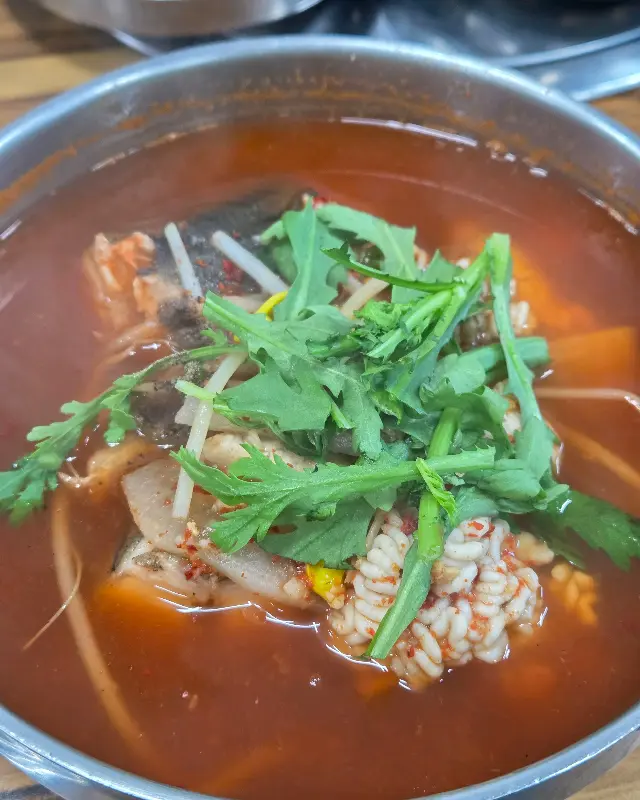 보기만 해도 시원한 알탕의 모습