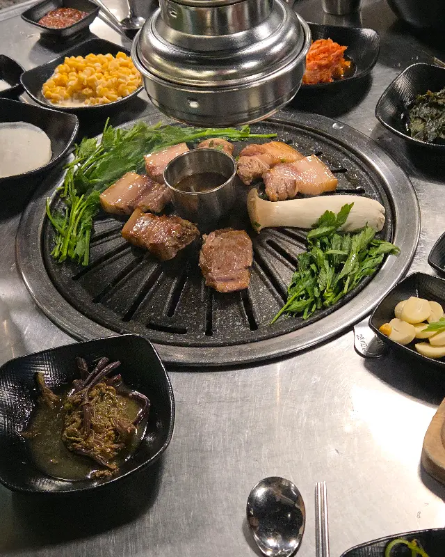 흑돼지 한상차림